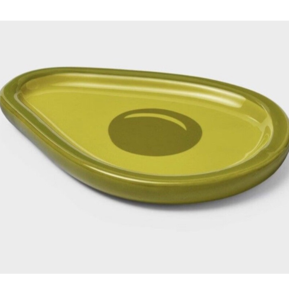 TABITHA BROWN NWT avocado decorative trinket tray -green